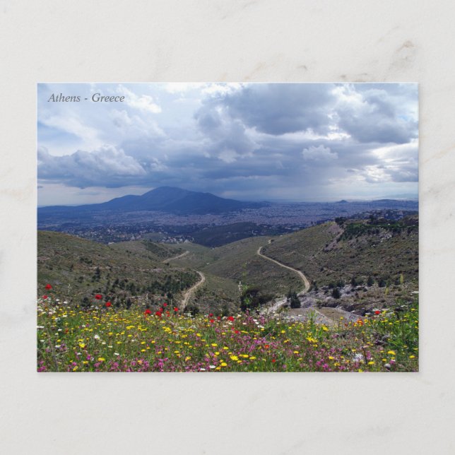 Athens – Greece Postcard (Front)