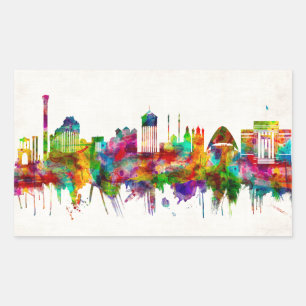 Athens Greece Skyline Sticker