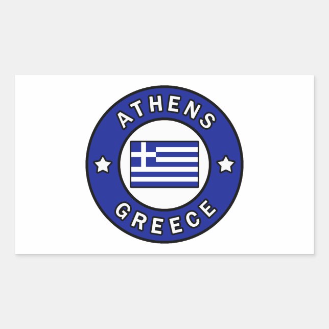 Athens Greece Sticker (Front)