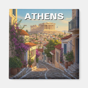 Athens Greece Travel Magnet