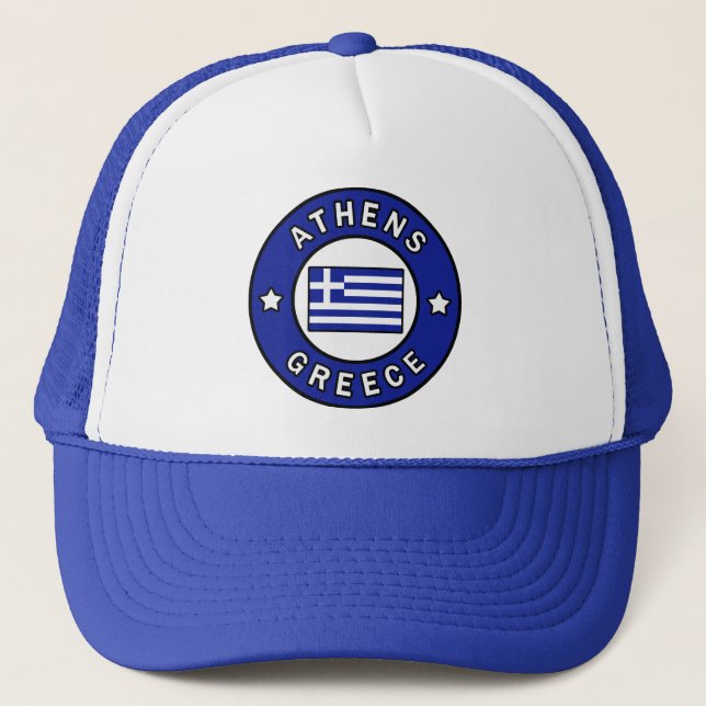 Athens Greece Trucker Hat (Front)