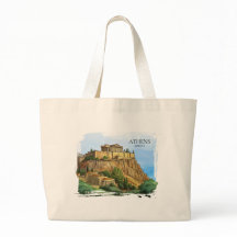 Athens Greece Watercolor | Historic Views