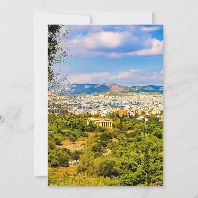 Athens Holiday Card (Front)