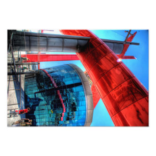 Athens Mall modern architecture HDR Photo Print
