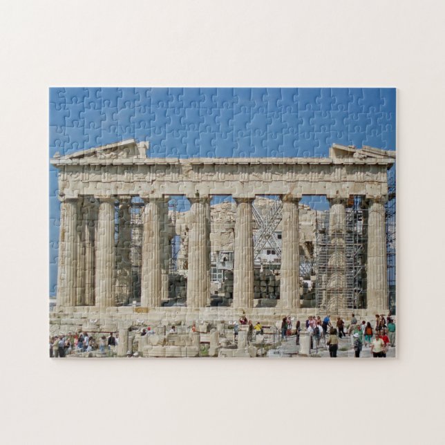Athens Parthenon front view puzzle (Horizontal)