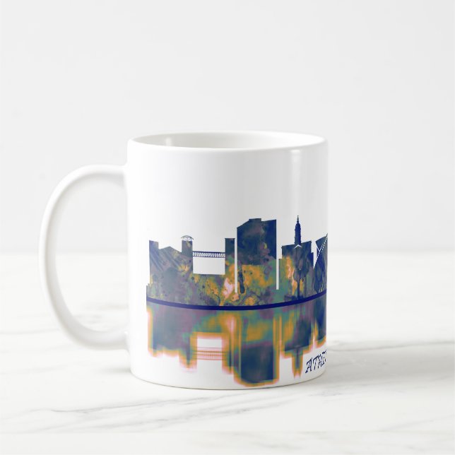Athens Skyline Coffee Mug (Left)