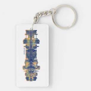 Athens Skyline Keychain