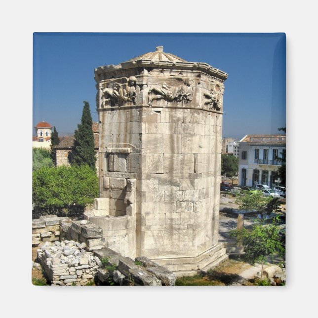 Athens tower magnet (Front)