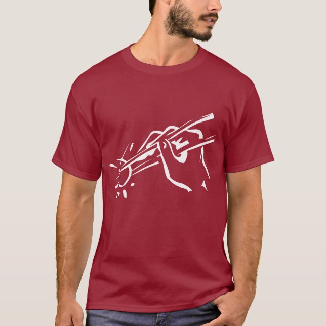 Athiest shirt - Jesus Fish Sushi (Front)