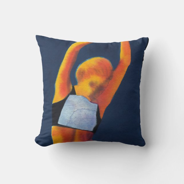 Athlete 2011 throw pillow (Front)