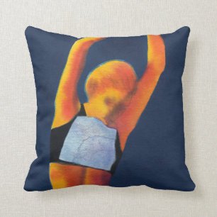 Athlete 2011 throw pillow