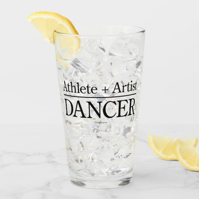 Athlete + Artist = Dancer Glass (Front Ice)