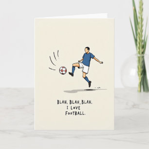 Athlete Fathers Day Card