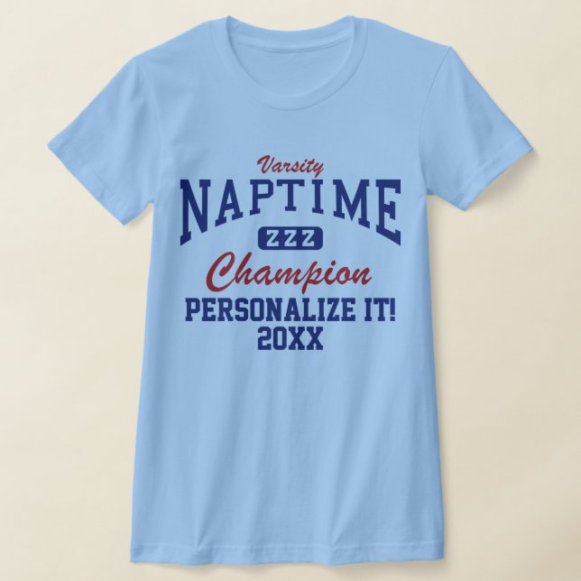 Athletic Champion Naptime T-Shirt (Laydown)