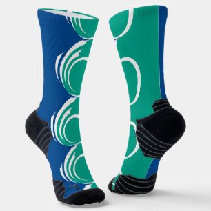 Athletic Crew Sock with flag of Ottawa, Canada