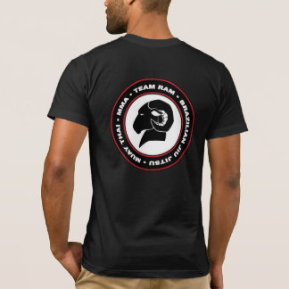 Athletic Fit Bella Canvas RAM T-Shirt, Black T-Shirt