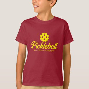 Athletic pickleball kid's sports t shirt for boy
