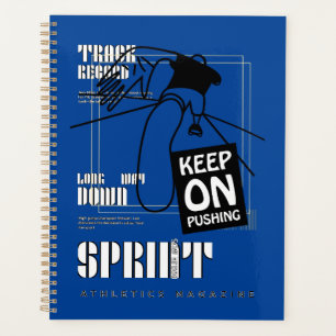 Athletic Sport keep on Pushing Planner