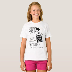 Athletic Sport keep on Pushing   T-Shirt
