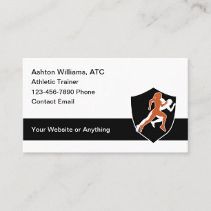 Athletic Theme Sports Business Cards