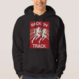 Athletic Track Runners Track Athletes Runners Hoodie