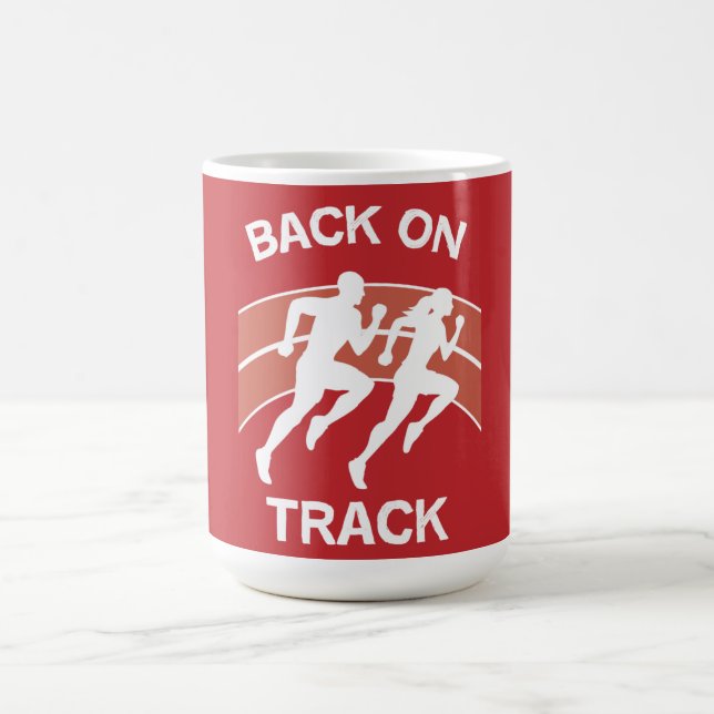 Athletic Track Runners | Track Athletes | Runners  Magic Mug (Center)