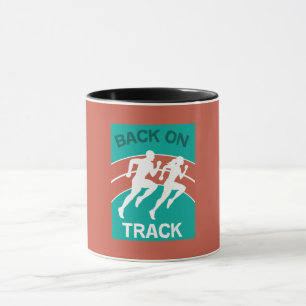 Athletic Track Runners Track Athletes Runners Mug