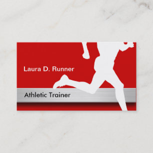 Athletic Trainer Business Cards