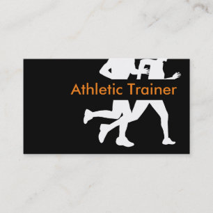 Athletic Trainer Design Business Card