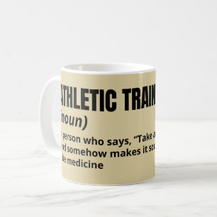 Athletic Trainer Mug with Funny Definition