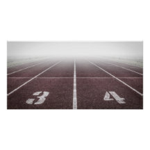 Athletics track fog photo