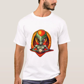 Athlétisme Alien : T-shirt Logo sportif