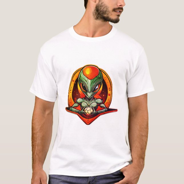 Athlétisme Alien : T-shirt Logo sportif (Devant)