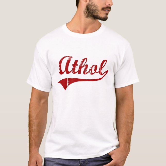 Athol Massachusetts Classic Design T-Shirt (Front)