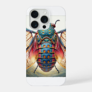 Athous Insect Dorsal View 170624IREF101 - Watercol iPhone 15 Pro Case