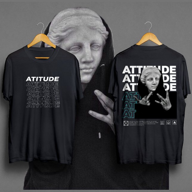ATITUDE Michelangelo's David Graphic Style Classic T-Shirt (Creator Uploaded)
