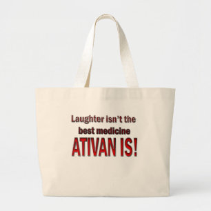 Ativan Large Tote Bag