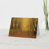 Atkinson Grimshaw Evening glow CC0868 Birthday