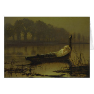Atkinson Grimshaw Lady of Shalott CC0536 Card