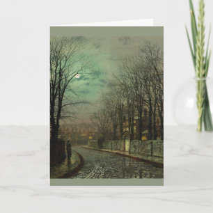 Atkinson Grimshaw Tryst CC0610 Greeting Card