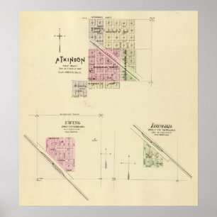 Atkinson, Nebraska Poster