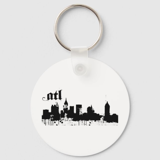 ATL put on for your city design Keychain (Front)