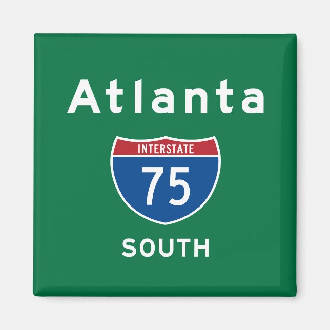 Atlanta 75 magnet (Front)