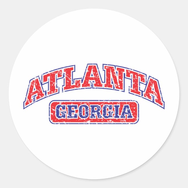 Atlanta Athletic Classic Round Sticker (Front)