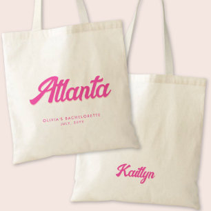 Atlanta Bachelorette Party Personalized Tote Bag