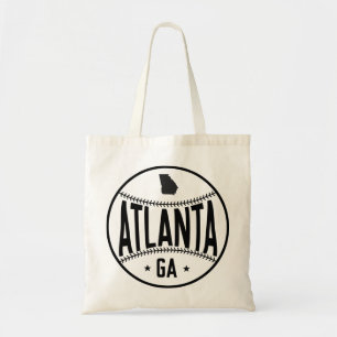 Atlanta Baseball Themed Tote Bag
