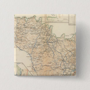 Atlanta Campaign 3rd epoch 2 Inch Square Button