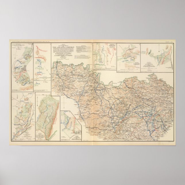 Atlanta Campaign 3rd epoch Poster (Front)