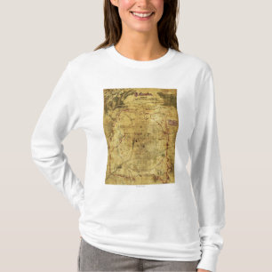 Atlanta Campaign - Civil War Panoramic Map 2 T-Shirt