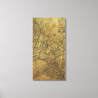 Atlanta Campaign - Civil War Panoramic Map